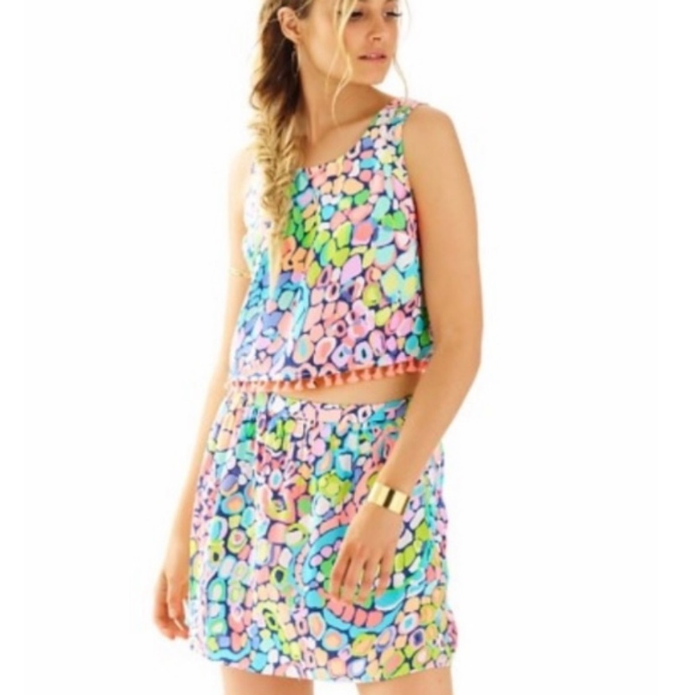 Lilly Pulitzer Brinley Set Gypsy Jungle Multi
